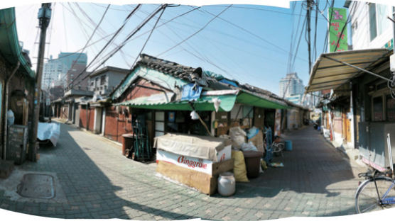  아코디언처럼 접힌 골목 안에…서울 속 진풍경