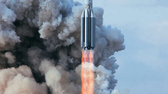 [사진] 러시아 로켓과 미국 위성의 만남