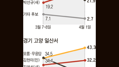 영등포갑-고양 일산서 부동층, 민주당 쪽으로 이동 기류