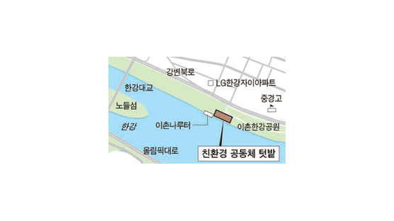 서울시 한강텃밭, 국토부 “안 된다”