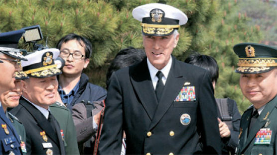 [사진] 합참 방문한 미 태평양사령관