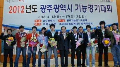 한국폴리텍V대학 2012년도 광주광역시 기능경기대회 대거 입상