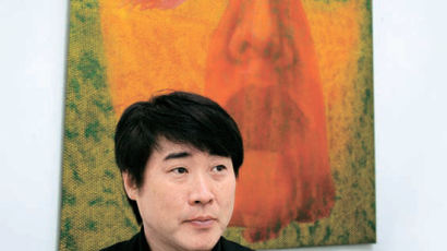 향불로 화인 찍는 한국화 … 수묵화 메카 중국을 홀렸다