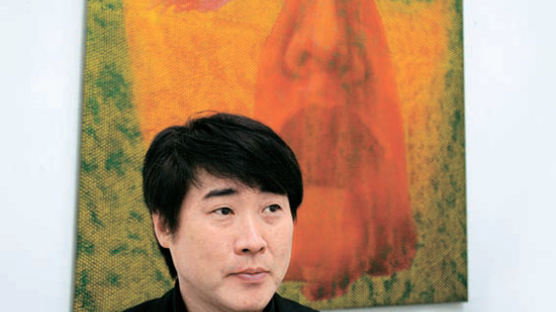 향불로 화인 찍는 한국화 … 수묵화 메카 중국을 홀렸다