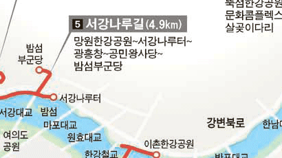 한강 따라 걷다 보면 조선의 가장 긴 다리 만나죠