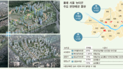 서울 뉴타운 구조조정 …‘신상’ 대단지 시선집중