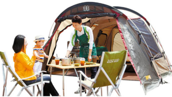 연중 최대 규모 할인행사 … 가족용 텐트 80~130만원대
