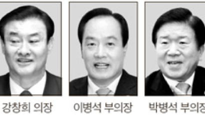 국회의장 강창희, 부의장 이병석·박병석 선출