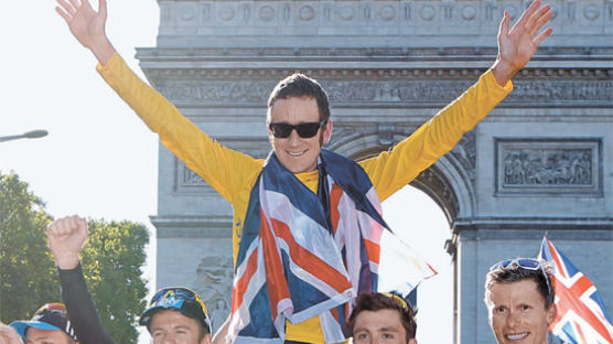 [사진] 투르 드 프랑스 첫 영국인 우승자 