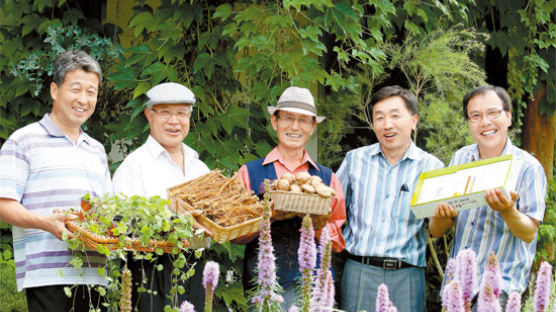 허브·버섯·인삼 농삿군 뭉쳐 천연성분 세정용품 개발 일냈다