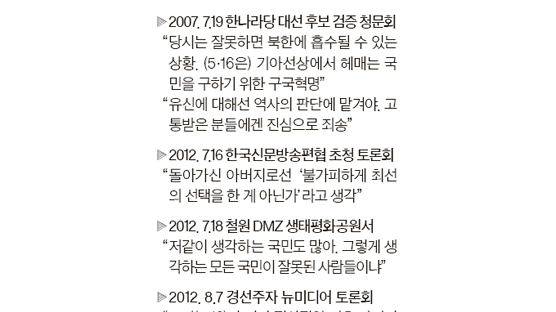 5·16 토론회 된 새누리 경선 … 김문수, 박정희 시해도 거론