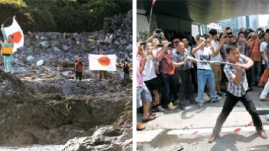 일본인 센카쿠 상륙 직후 총리 측근 ‘자위대 투입’ 언급