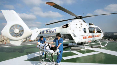 자동심폐소생기 갖춘 응급의료 전용헬기 운영