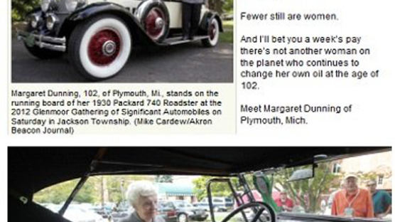 102세 할머니 애마는 '82년 된 차' … "지금도 쌩쌩"
