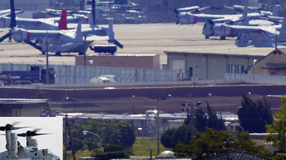 [사진] 일본, 미국 수직이착륙기 배치 허용