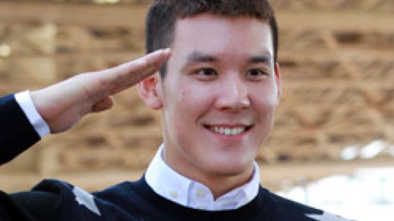 박태환, 논산 육군훈련소 입소