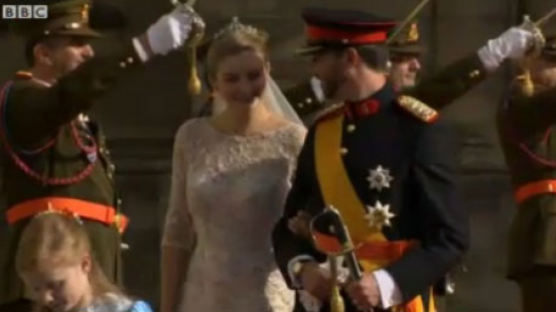 유럽, 룩셈부르크 왕세자 결혼에 '들썩'