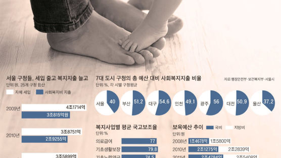 서울 24개 구 “재정 파탄 날 판 … 무상보육 못하겠다”