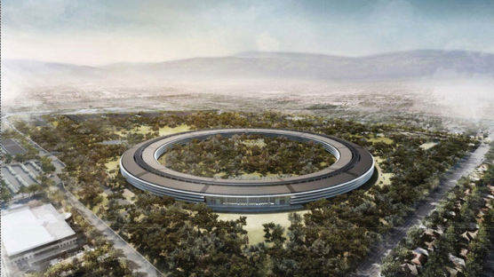 애플 '우주선' 신사옥 입주, 2016년 이후에나 가능