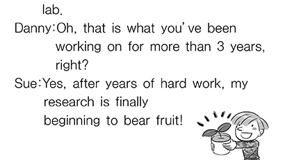 [찬스에 강한 영어] bear fruit