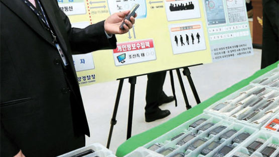 [사진] 외국인 신분증 위조 대포폰 3000대 유통