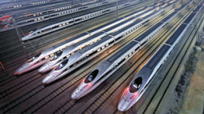 [사진] 베이징~광저우 2298㎞ 달릴 고속철