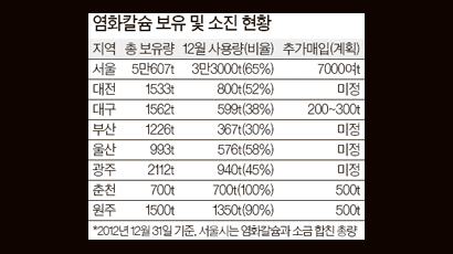 빙판길 뿔난 시민들 “제설제 안 뿌리나”