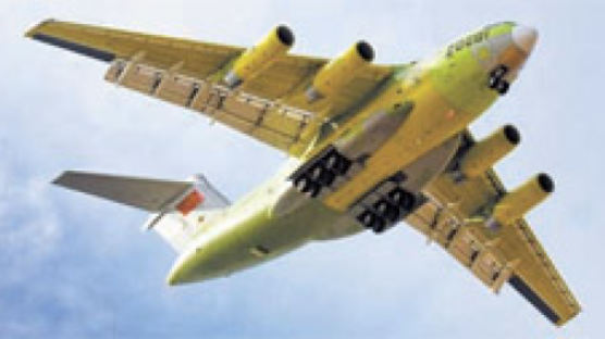 "美 C-17 겨냥" 중국이 만든 대형수송기 보니