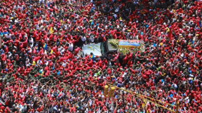[사진] 우고 차베스 베네수엘라 대통령의 일대기