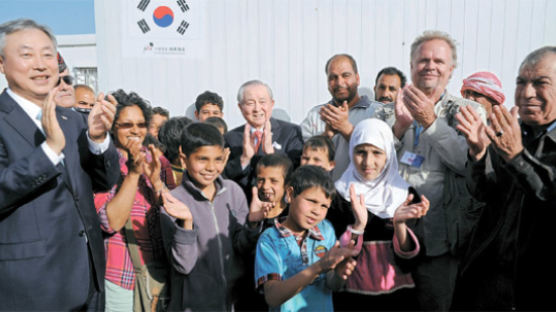 ‘한국촌’이란 희망, 시리아 난민캠프서 싹틔우다