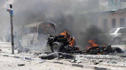 [사진] 소말리아 대통령궁 인근 폭탄테러 발생