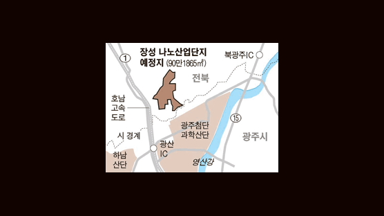 장성 나노산업단지 8년 만에 첫삽