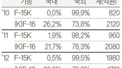 F-16 레이더 수리에 최장 3년