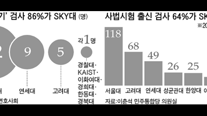 다양성 위해 로스쿨 도입했는데 SKY대 나온 검사 더 늘었다