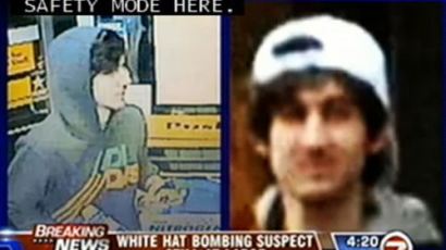 美보스턴 테러 용의자 1명 사망…흰색 모자 도주중