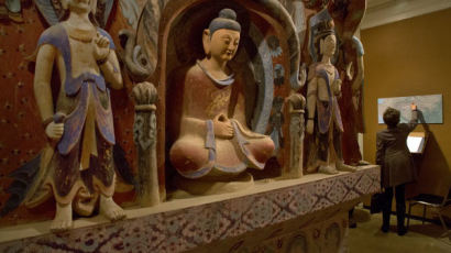 [사진] 뉴욕에서 열린 둔황의 불교예술 전시회