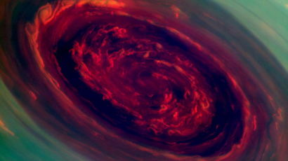 [사진] 무시무시한 토성의 폭풍