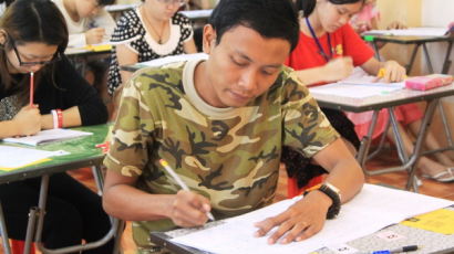 [사진] 미얀마에서 열린 중국어 능력시험