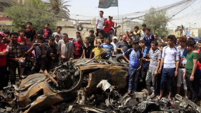 [사진] 이라크 폭탄테러 11명 사망