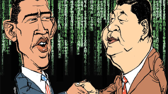 오바마·시진핑 석 달 앞당겨 회동, 해킹 논의 급했나