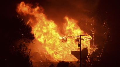 [사진] 미국 캘리포니아 산불 계속 번져