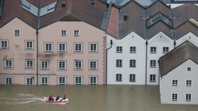 [사진] 홍수에 잠겨도 아름다운 독일 파사우 풍경