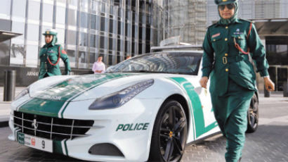 [사진] 두바이 6억원짜리 페라리 경찰차