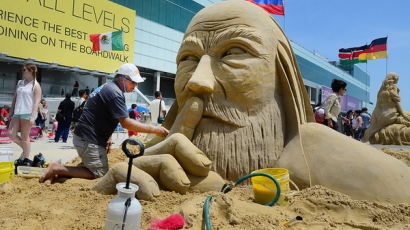 [사진] 세계 모래조각 경연대회