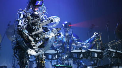 [사진] 로보트 음악밴드 'Z-머신스' 첫 공연 
