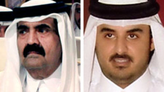 카타르 국왕 "새 세대 타밈 왕세자에 양위"