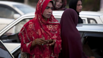 [사진] 묘한 분위기 있는 파키스탄 트랜스젠더