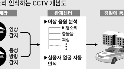  비명 감지하는 방범 CCTV 나온다 