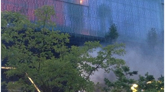 대구 현대백화점 화재… 100여명 긴급대피