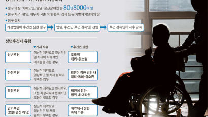 법정 후견인, 치매노인·장애아 80만 명의 집사 될까